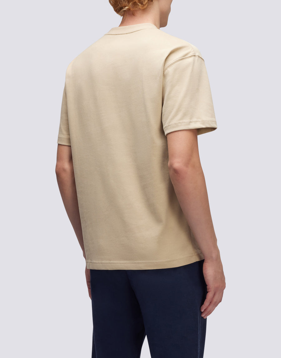 Sundek T-SHIRT GIROCOLLO CON LOGO RICAMATO M170TEJS700-65200 Outlet