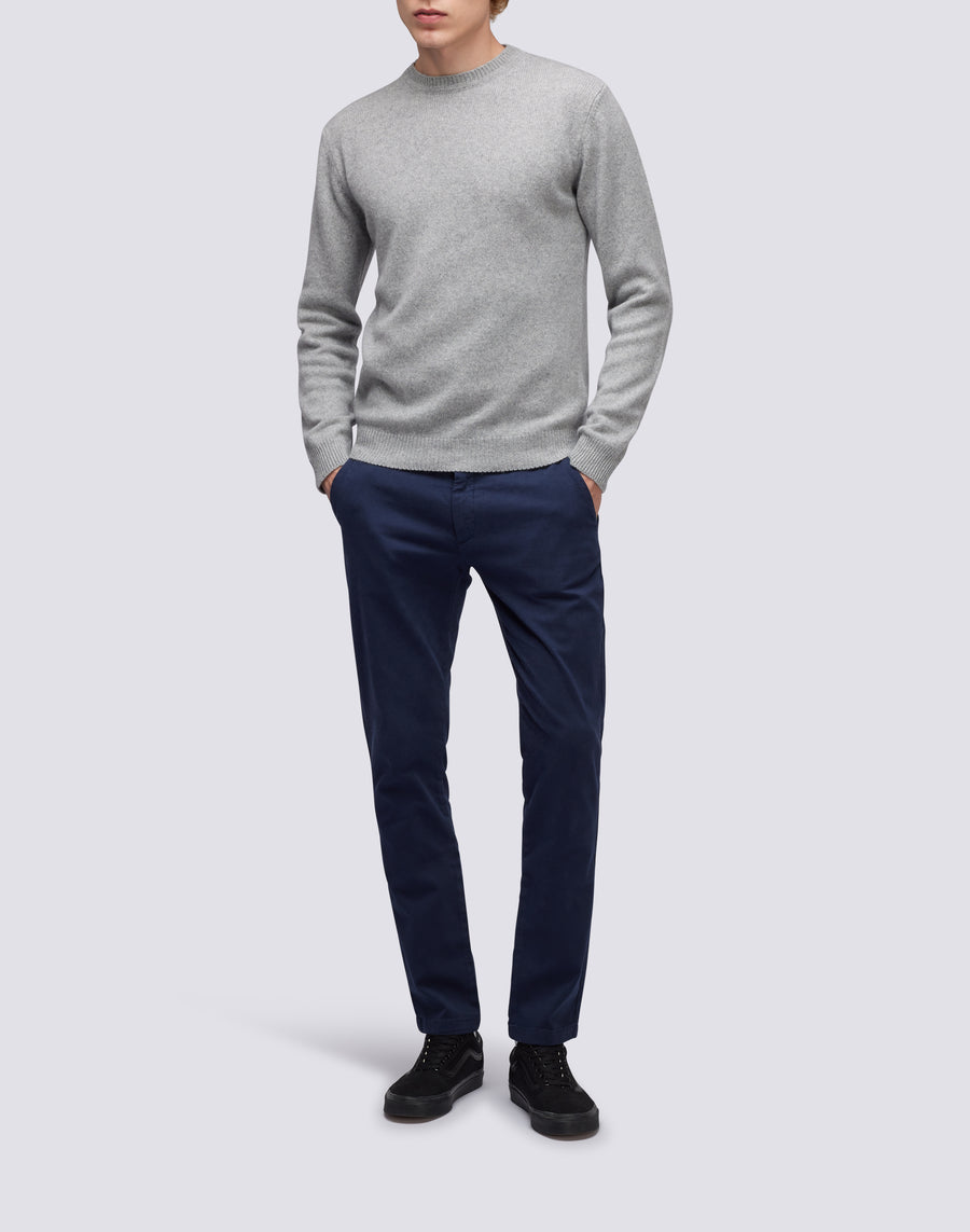 Sundek maglione a girocollo misto cashmere M352KIWS500-02900 Vendita Economica