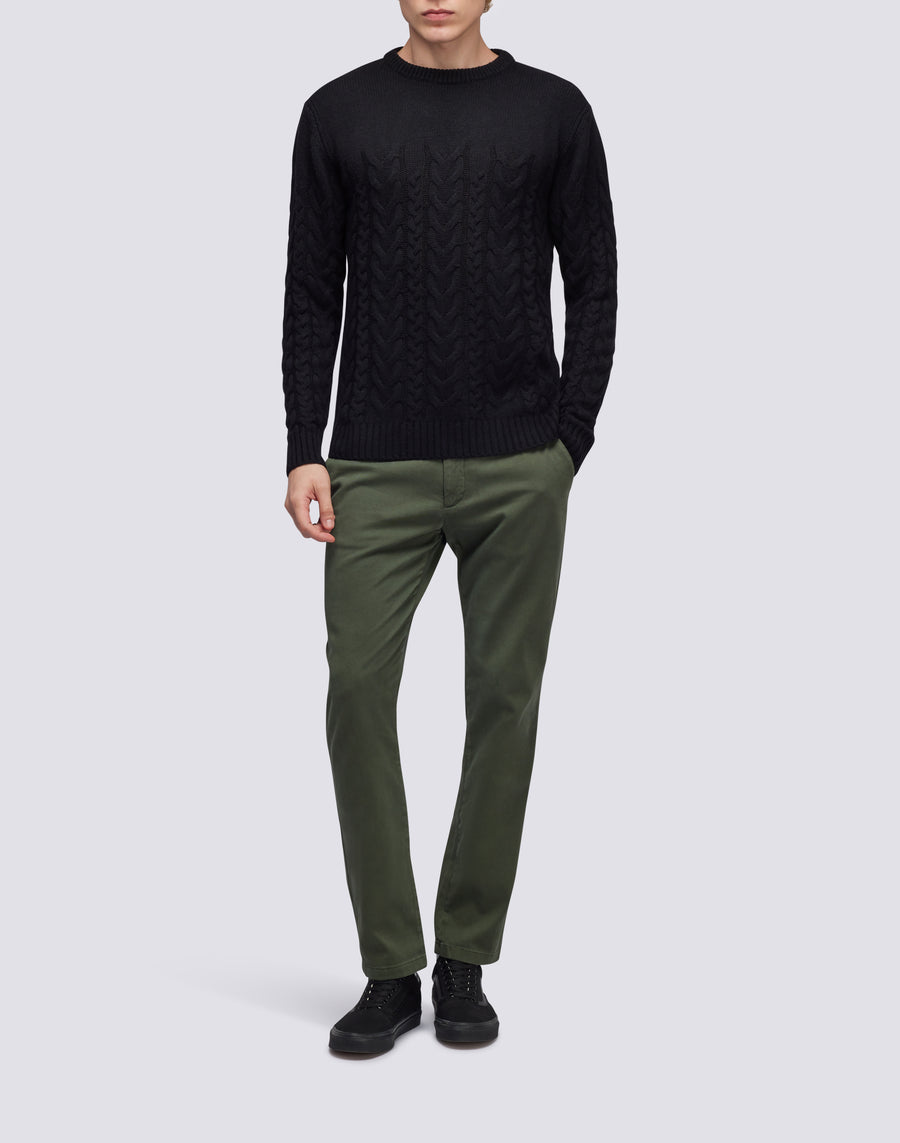 Sundek maglione a girocollo misto cashmere M355KIWS100-00400 In Saldo