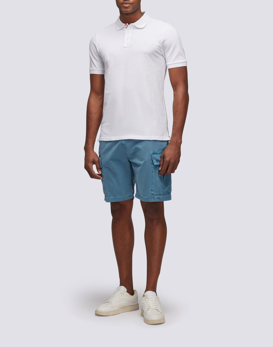 Sundek SHORTS CARGO IN TESSUTO TINTO IN CAPO CON ARCOBALENO m248wkpp900-a2601 Nuovo