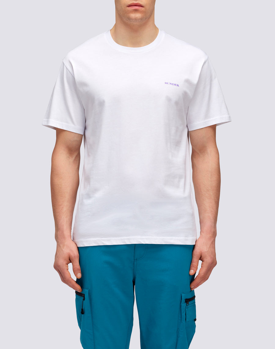 Sundek T-SHIRT PALM TRIP m618tej789p-00600 Promozione