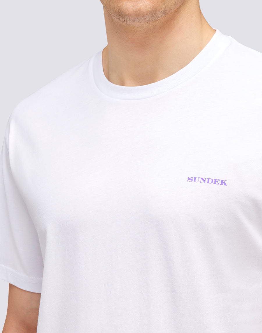 Sundek T-SHIRT PALM TRIP m618tej789p-00600 Promozione