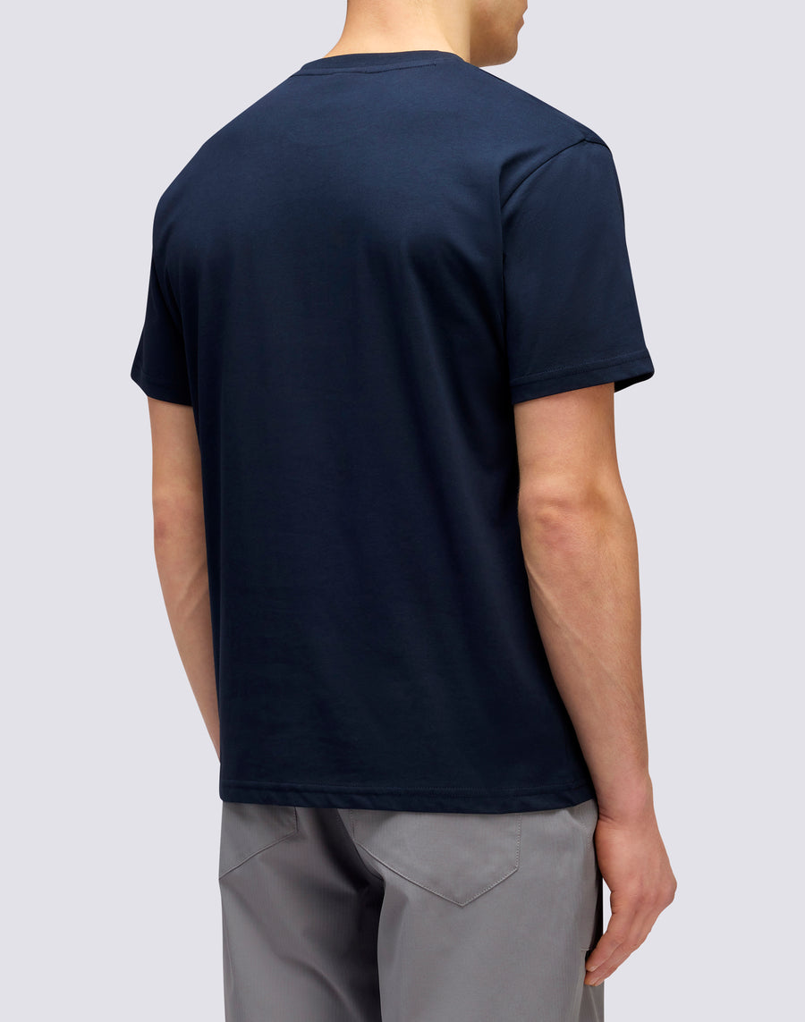 Sundek T-SHIRT TINTA UNITA LOGO m616tejr900-00701 Spedizione Gratuita