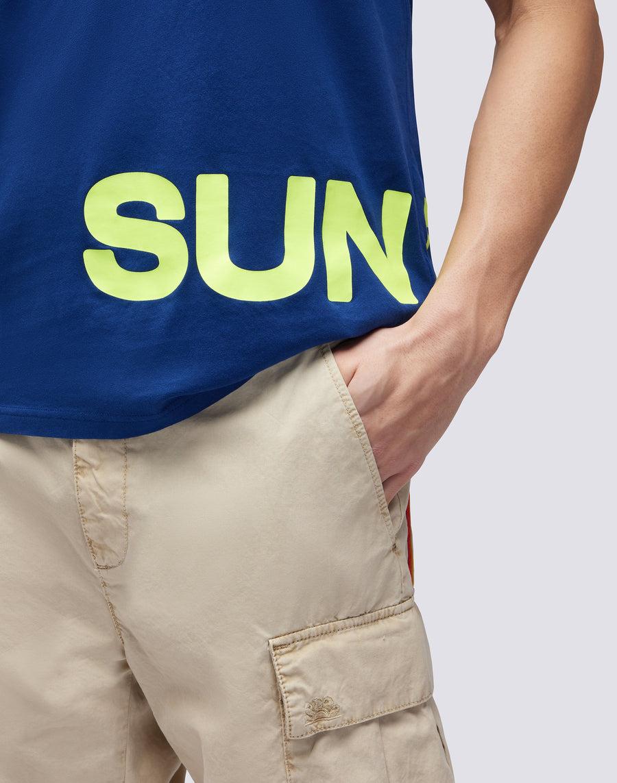 Sundek T-SHIRT LOGO BIG m608tej7800-a2501 Presa