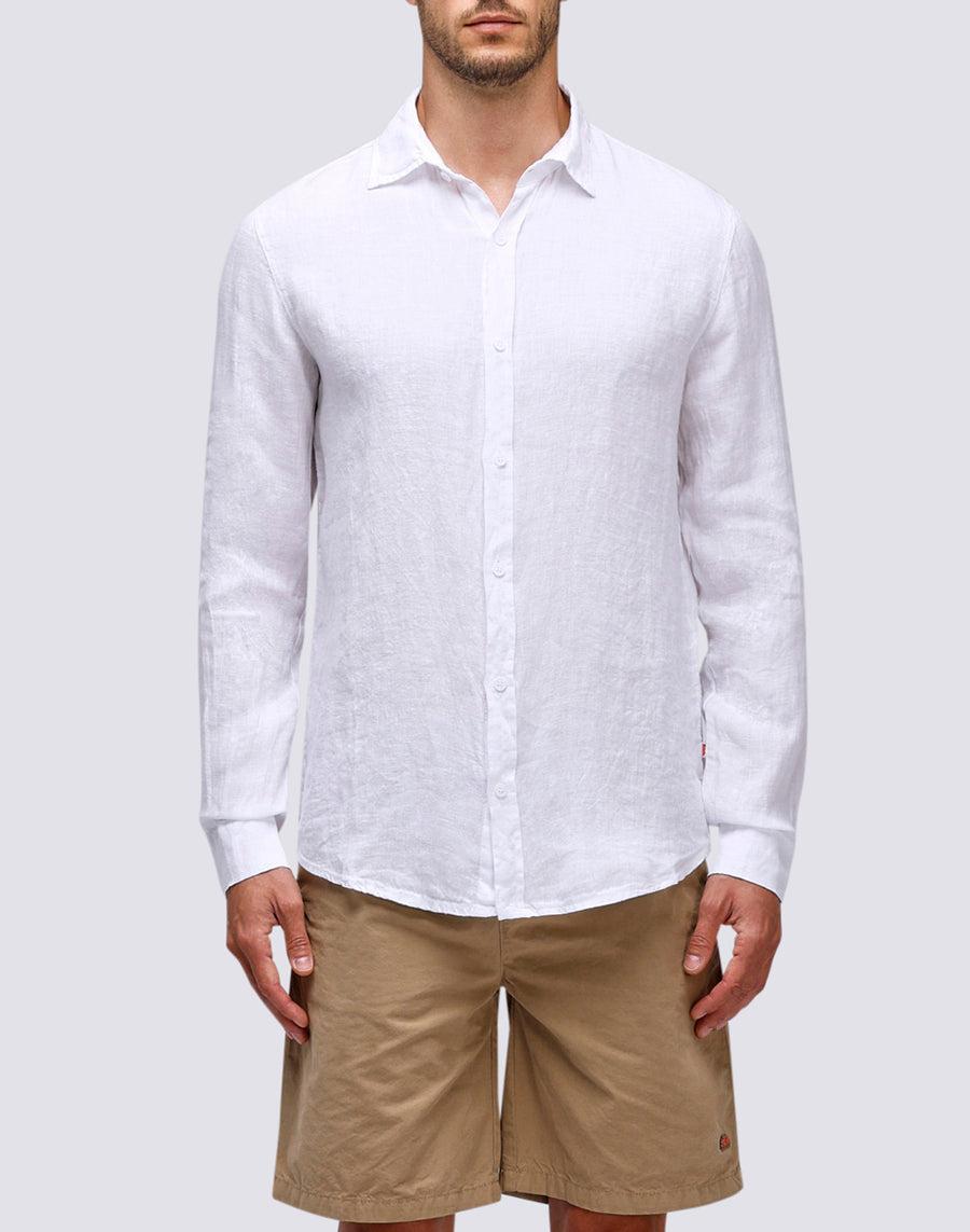 Sundek CAMICIA LINO m820shli7tc-00600