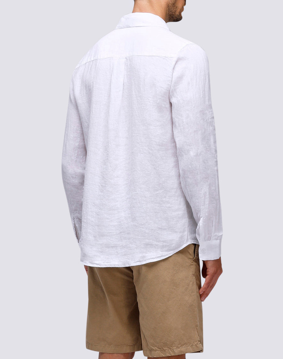 Sundek CAMICIA LINO m820shli7tc-00600 Saldi Di Fabbrica