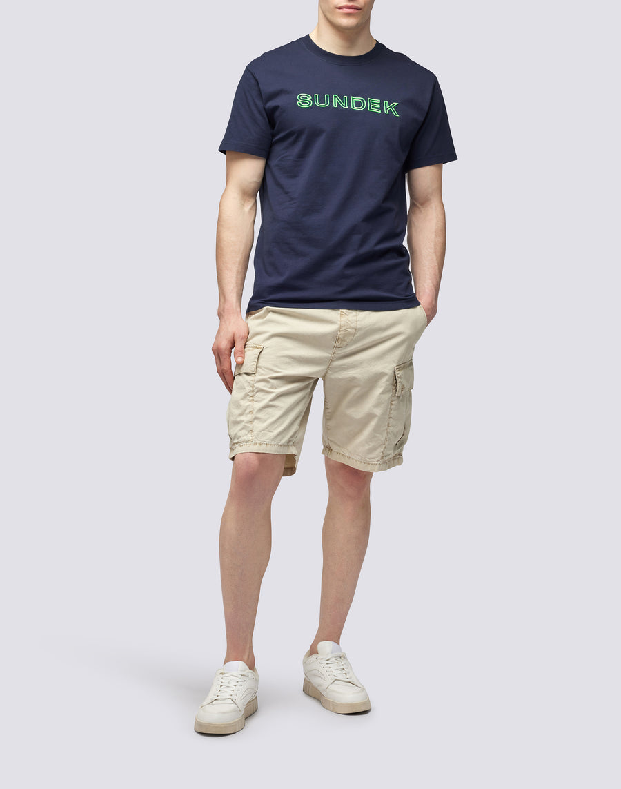 Sundek T-SHIRT LOGO RICAMO m610tej7800-00701 2025