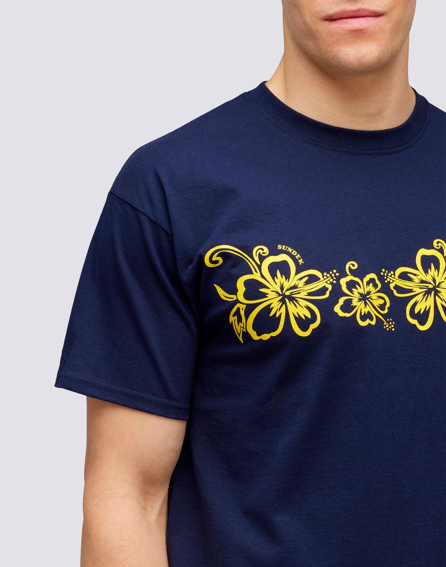 Sundek T-SHIRT ARCHIVE HIBISCUS PRINT m636tejy3ia-00700 Prezzo Ridotto