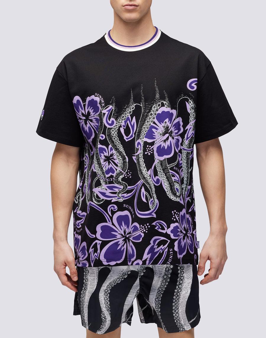 Sundek T-SHIRT OCTOPUS m662tejy5ou-004ou