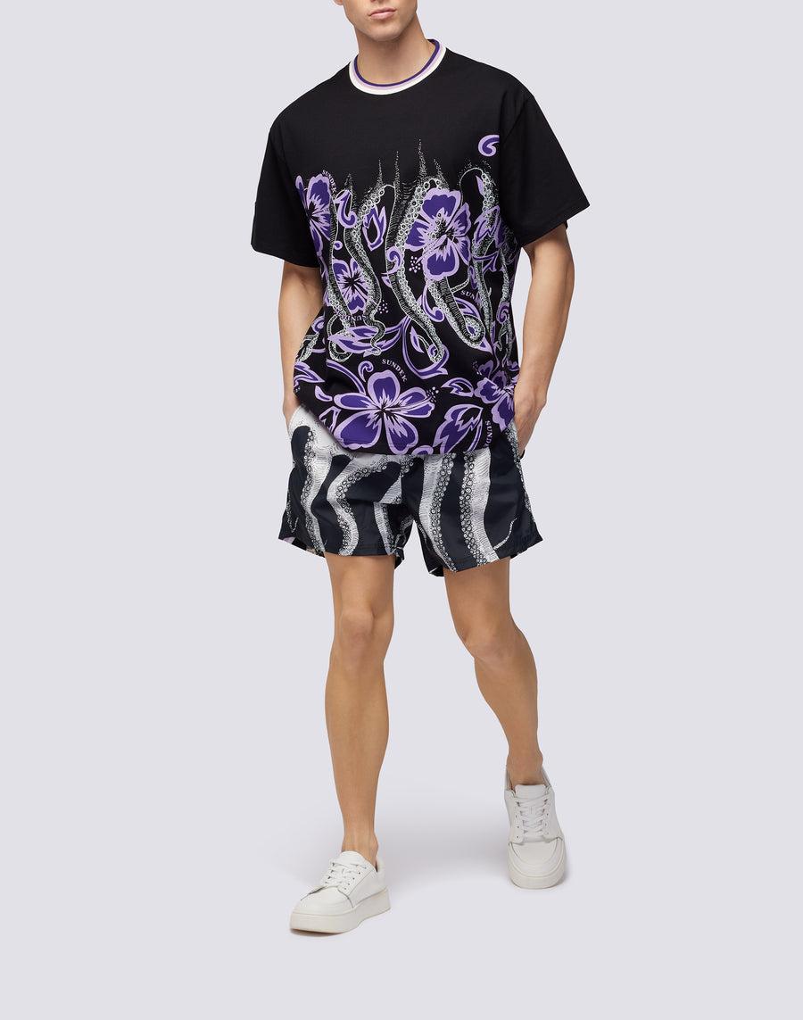 Sundek T-SHIRT OCTOPUS m662tejy5ou-004ou Novità