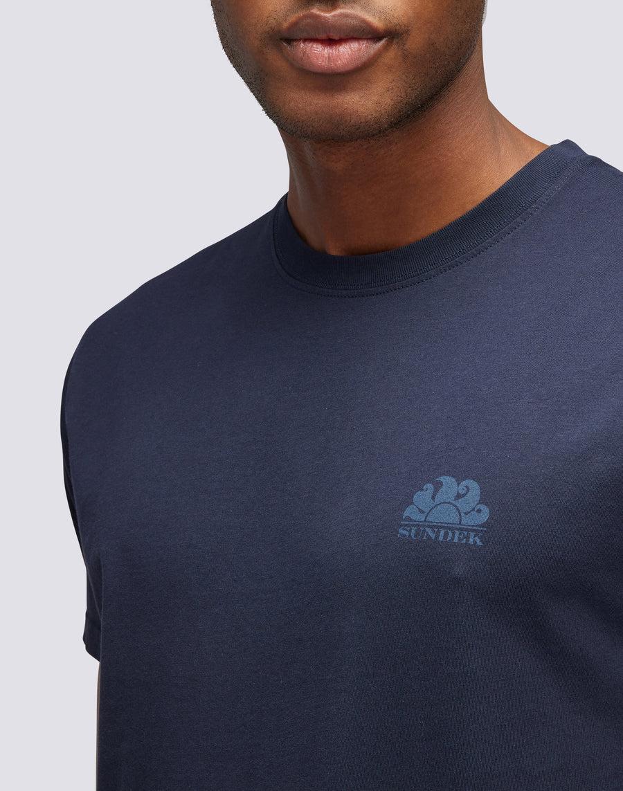 Sundek T-SHIRT GIROCOLLO CON LOGO m129tej78ot-00700