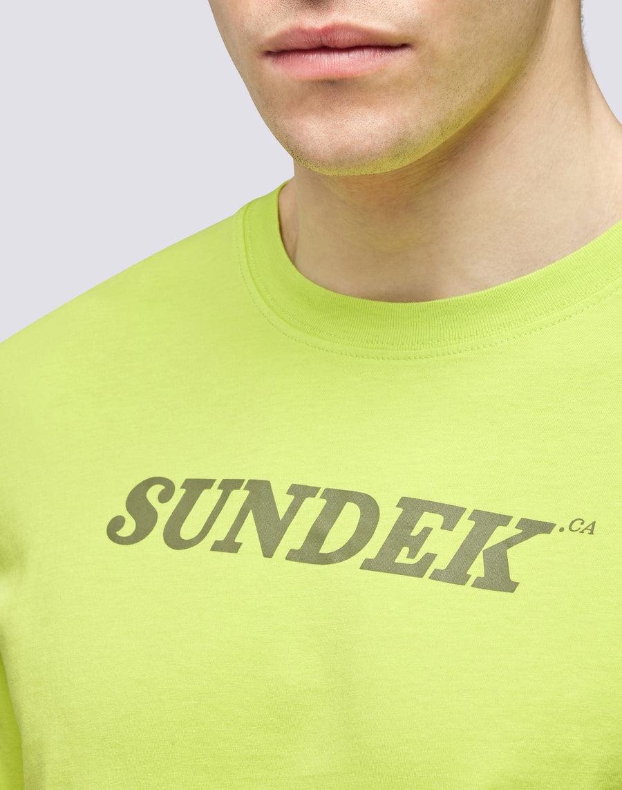 Sundek T-SHIRT GIROCOLLO CON LOGO m287tej7800-69101 Italia