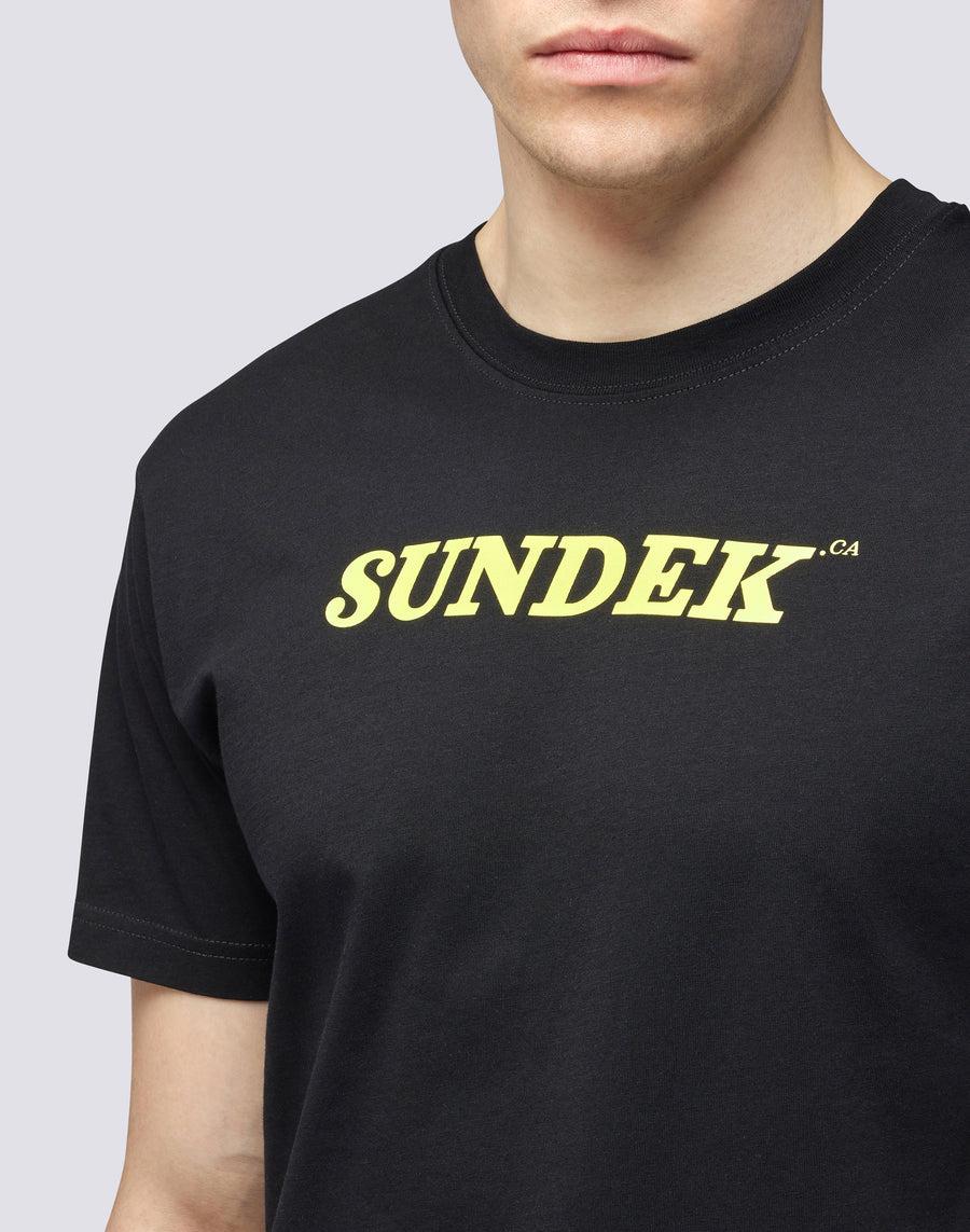 Sundek T-SHIRT GIROCOLLO CON LOGO m287tej7800-00402 Qualità