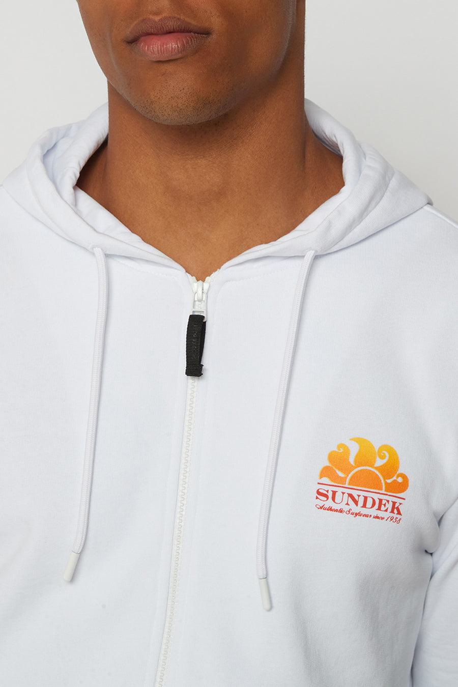 Sundek felpa in cotone con cappuccio M145JHF7700-00600 Vendita
