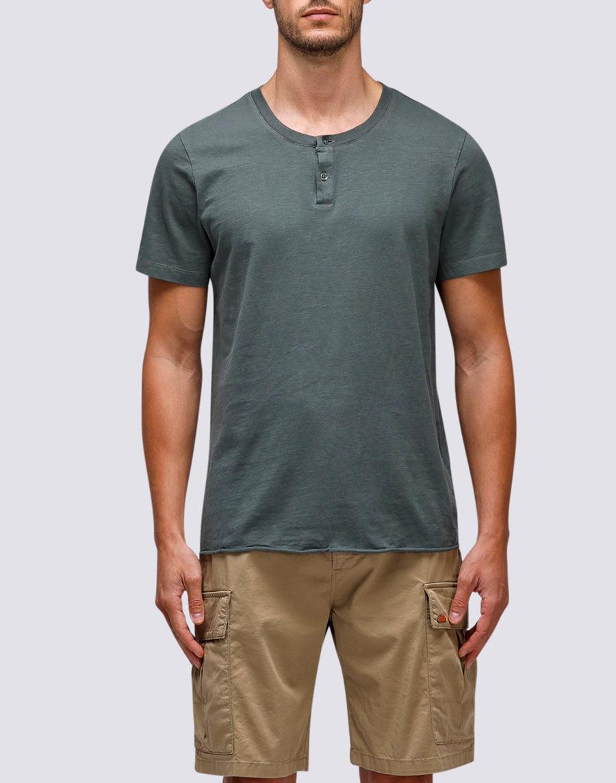Sundek T-SHIRT CON BOTTONI m631tejy2tc-a2700 Pezzi Unici