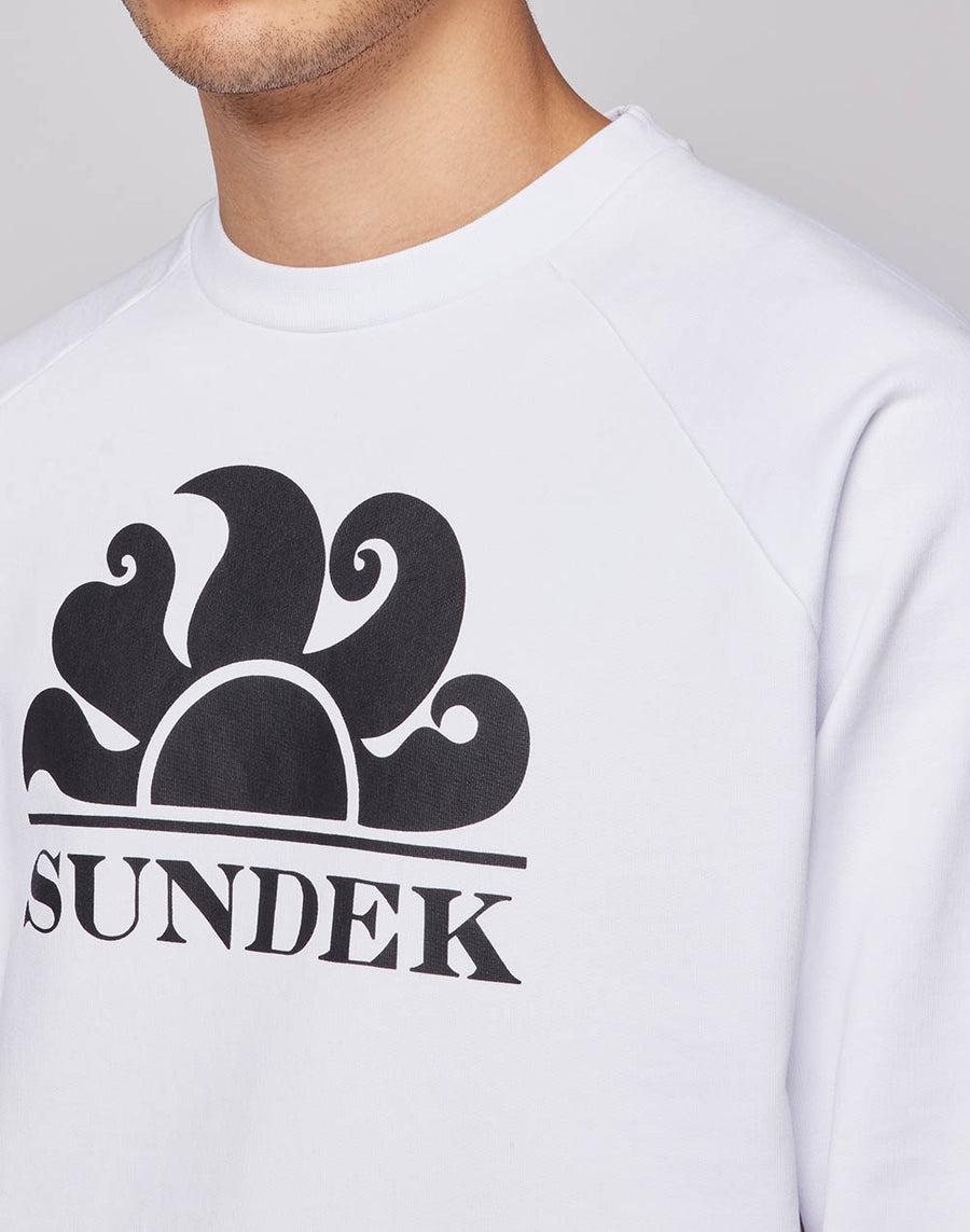 Sundek felpa a girocollo con logo M138JHF7700-00604 Promozione Limitata