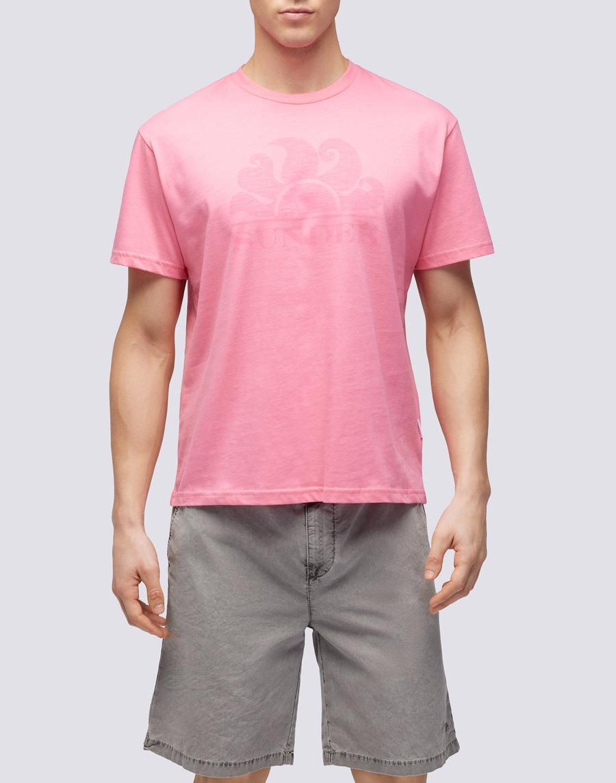 Sundek T-SHIRT MANICHE CORTE CON LOGO m021tej78ot-94800