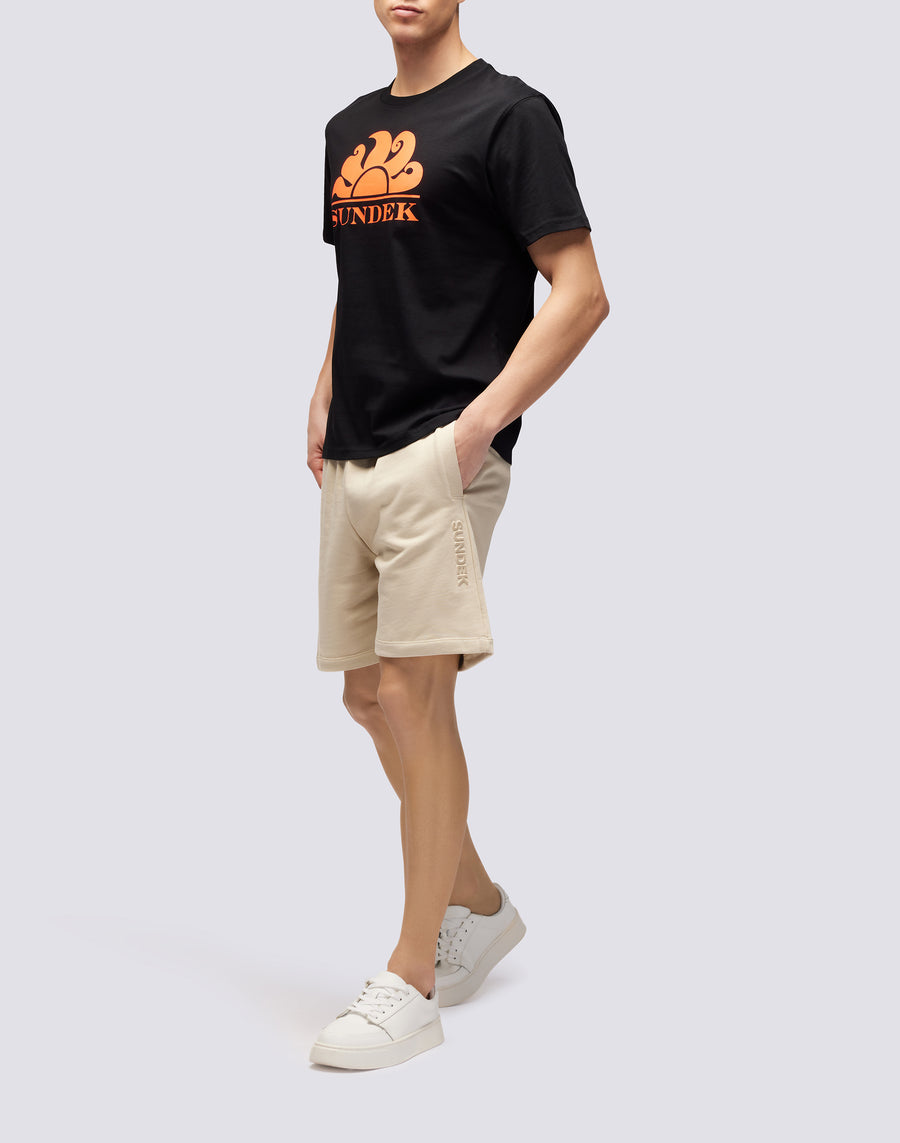 Sundek T-SHIRT GIROCOLLO CON STAMPA LOGO m021tej7800-00402 Online