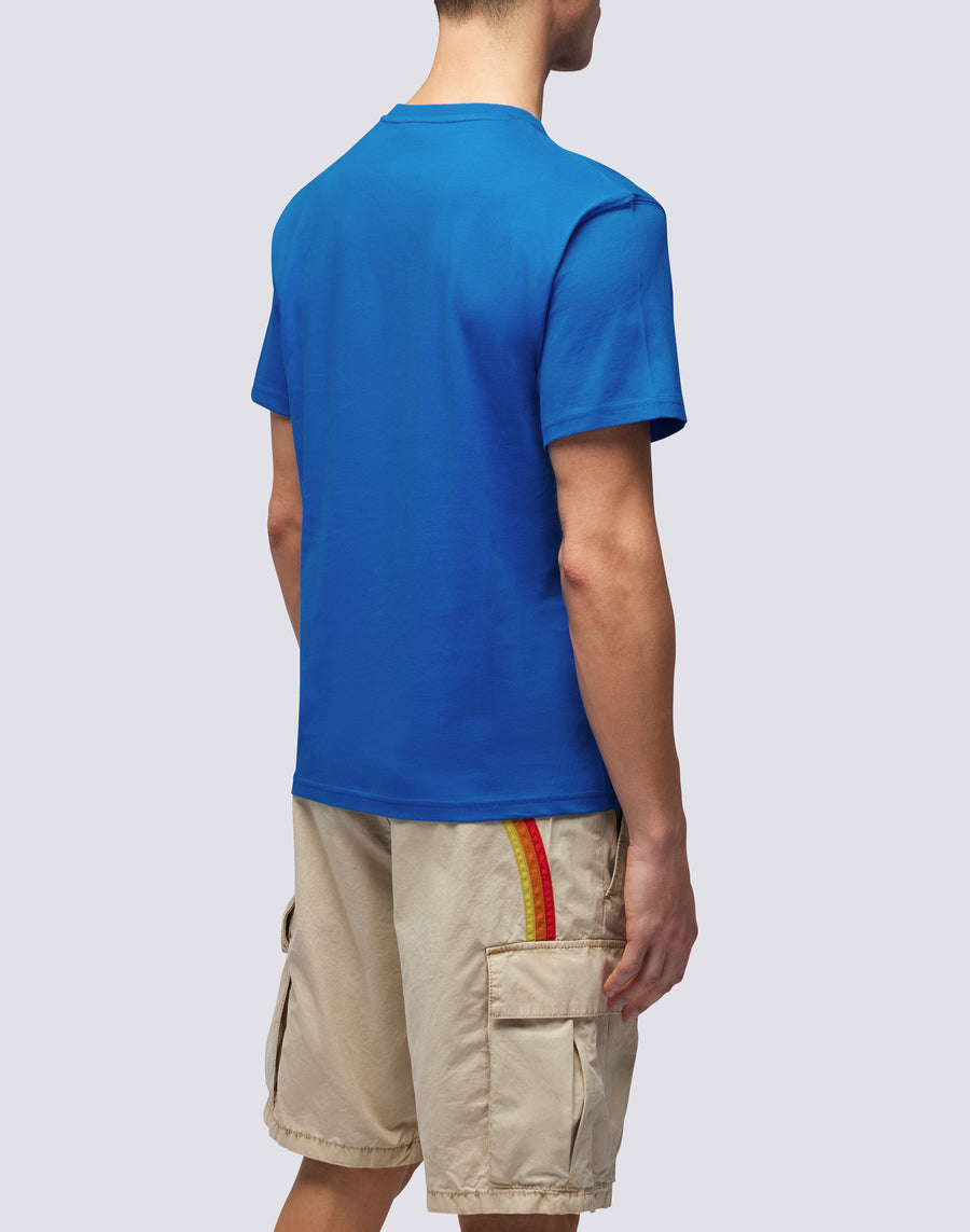 Sundek T-SHIRT GIROCOLLO CON STAMPA LOGO m021tej7800-a2201 In Vendita