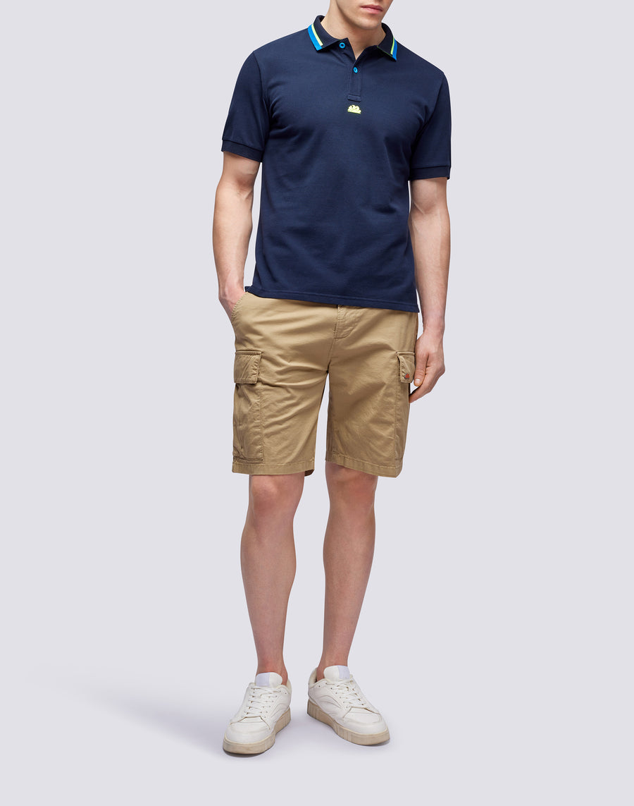 Sundek POLO IN COTONE PIQUET COMBINATO m997plpq500-32202 2025