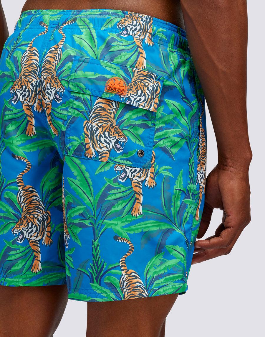 Sundek COSTUME TIGER PRINT m665bdrt4ts-089ts Qualità