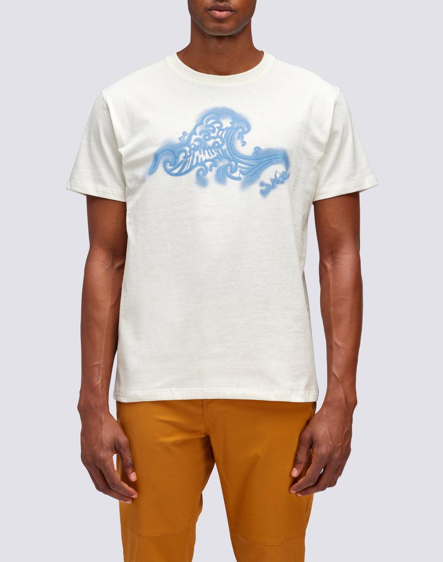 Sundek T-SHIRT WAVE PRINT m612tejs500-03901 Promozione