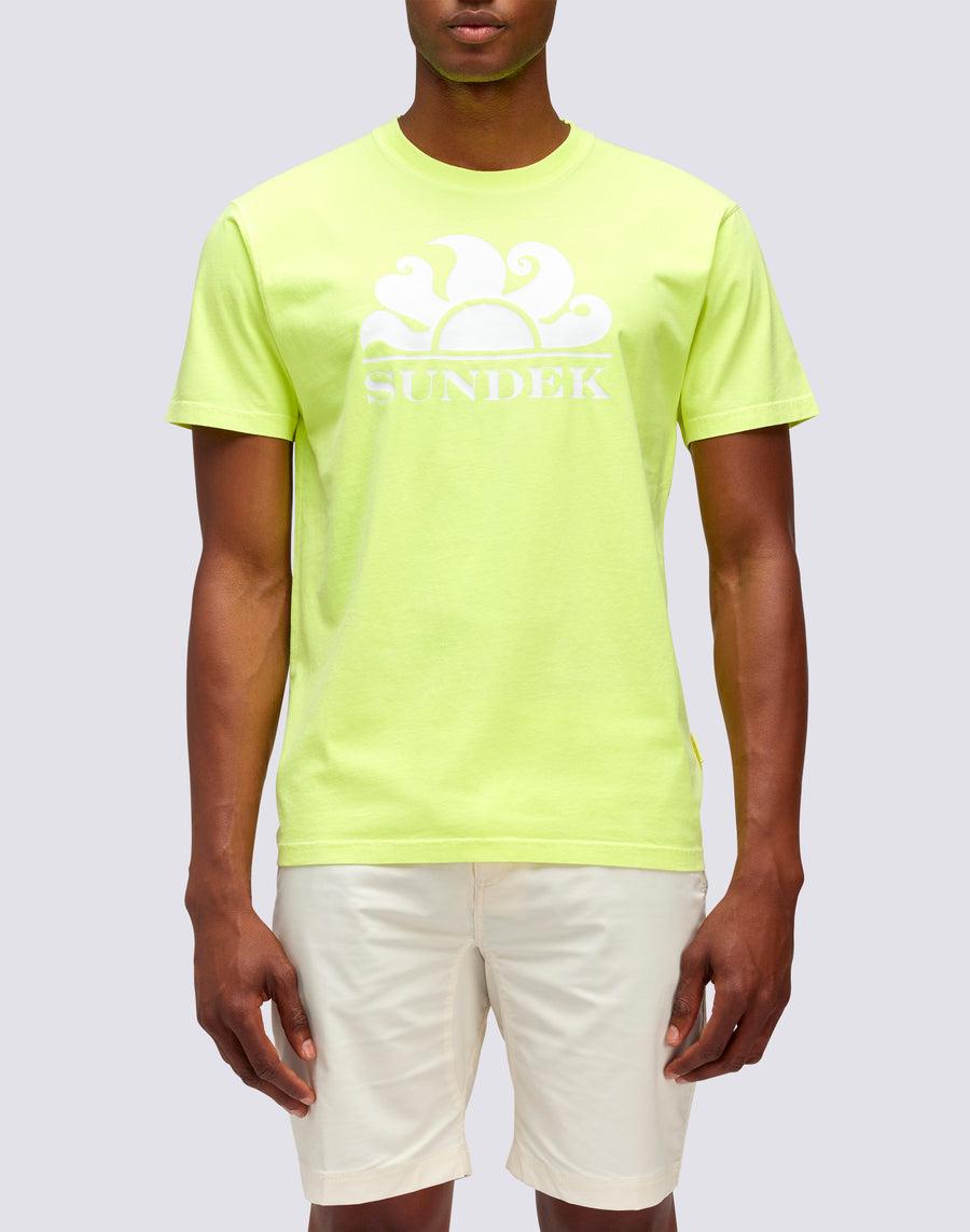 Sundek T-SHIRT LOGO PRINT m021tej78tc-23001 Qualità Garantita