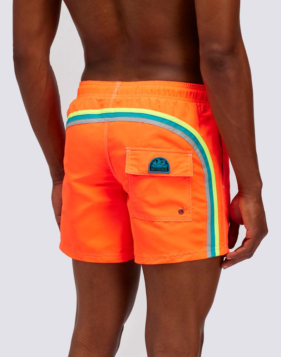Sundek costume da bagno uomo fluo m504bdta100-04712