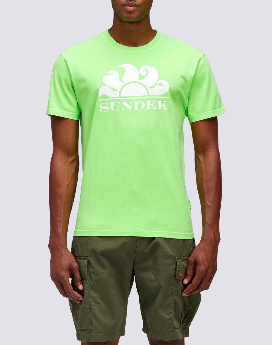 Sundek T-SHIRT LOGO PRINT m021tej78tc-24801 Promozione Limitata