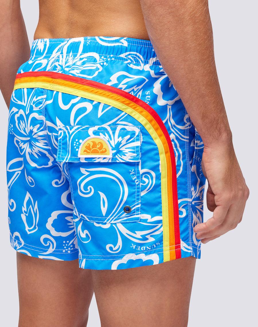 Sundek BOARDSHORT STAMPA ARCHIVE HIBISCUS m504bdta1ia-616ia Offerte