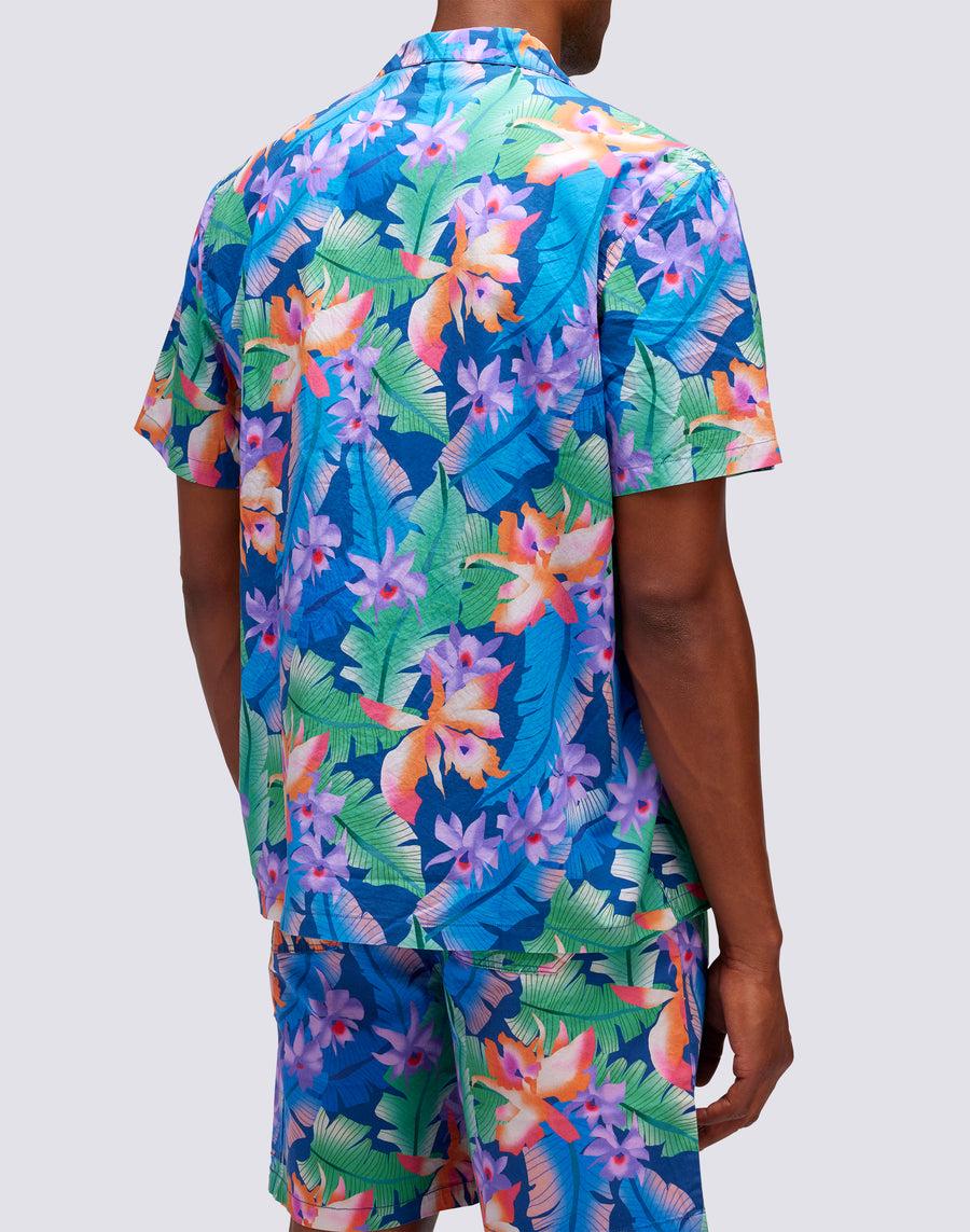 Sundek CAMICIA CON STAMPA FLOREALE ALL OVER m817shmu100-007o8 Hotsell