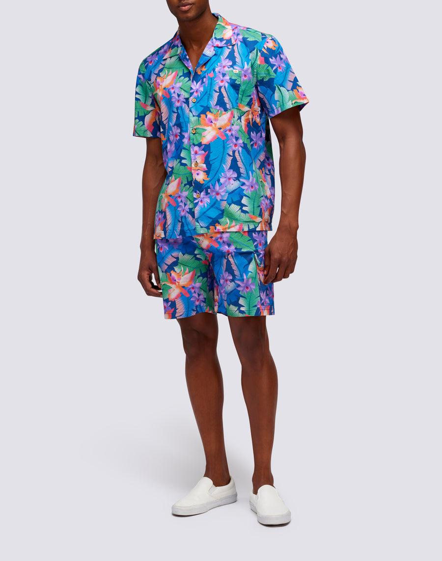 Sundek CAMICIA CON STAMPA FLOREALE ALL OVER m817shmu100-007o8 Hotsell