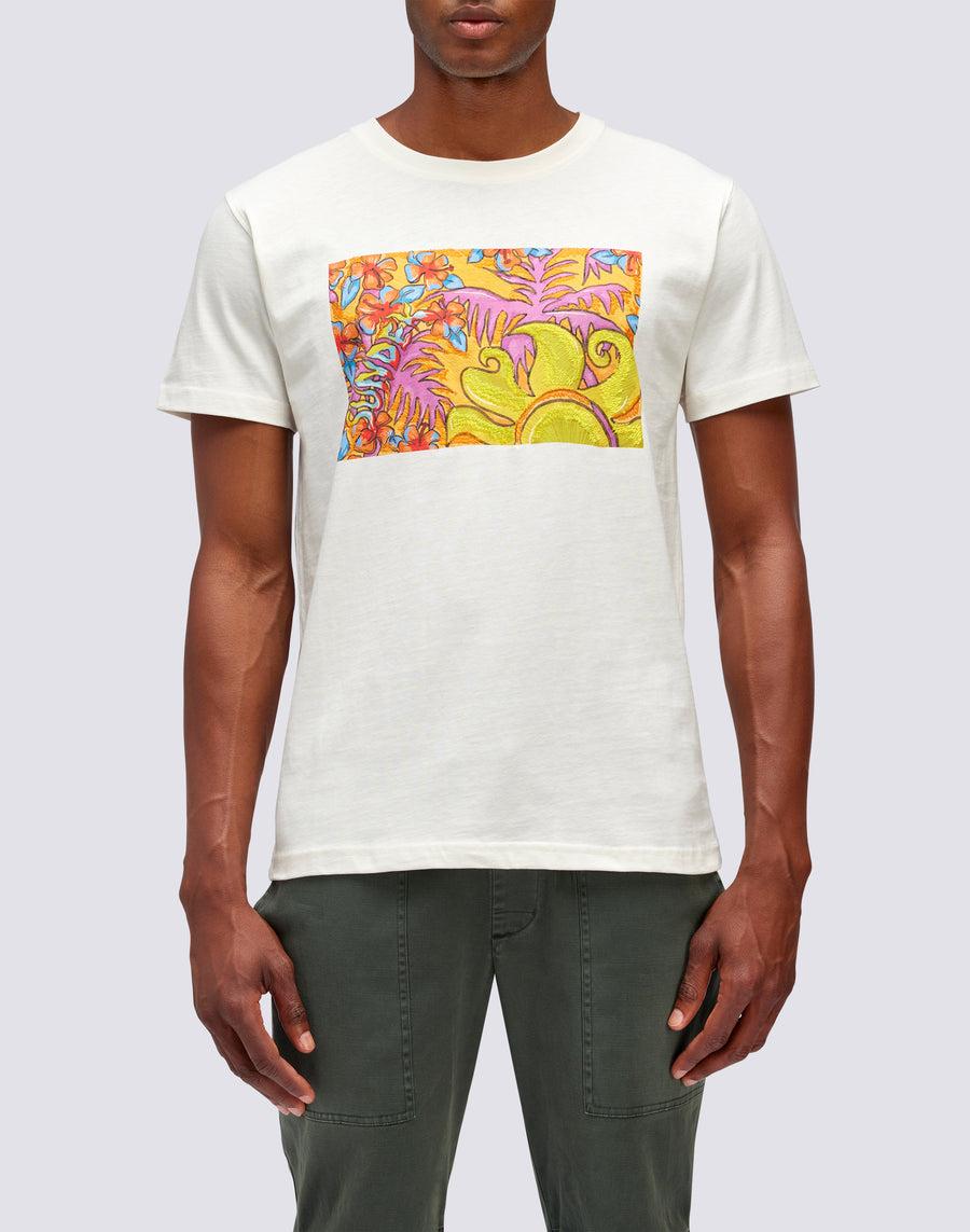 Sundek T-SHIRT STAMPA m645tejs500-03900 Vendita