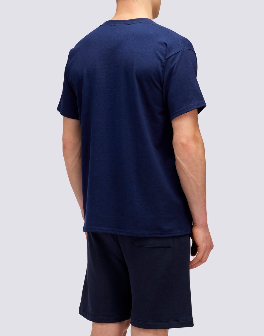 Sundek T-SHIRT HERITAGE PATCH m643tejy300-00700 Promozione