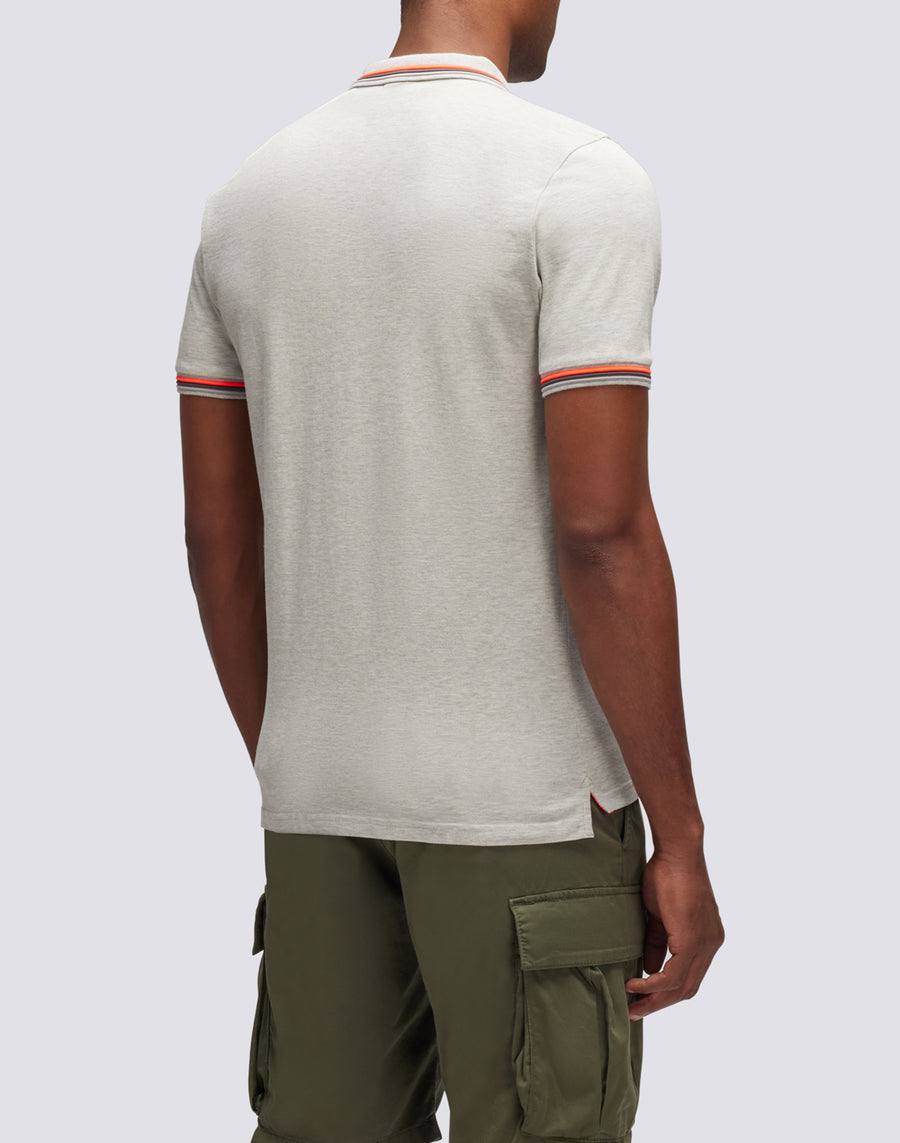 Sundek POLO BRICE IN COTONE PIQUET CON DETTAGLI TRICOLOR m779plj6500-02912 Negozi Online