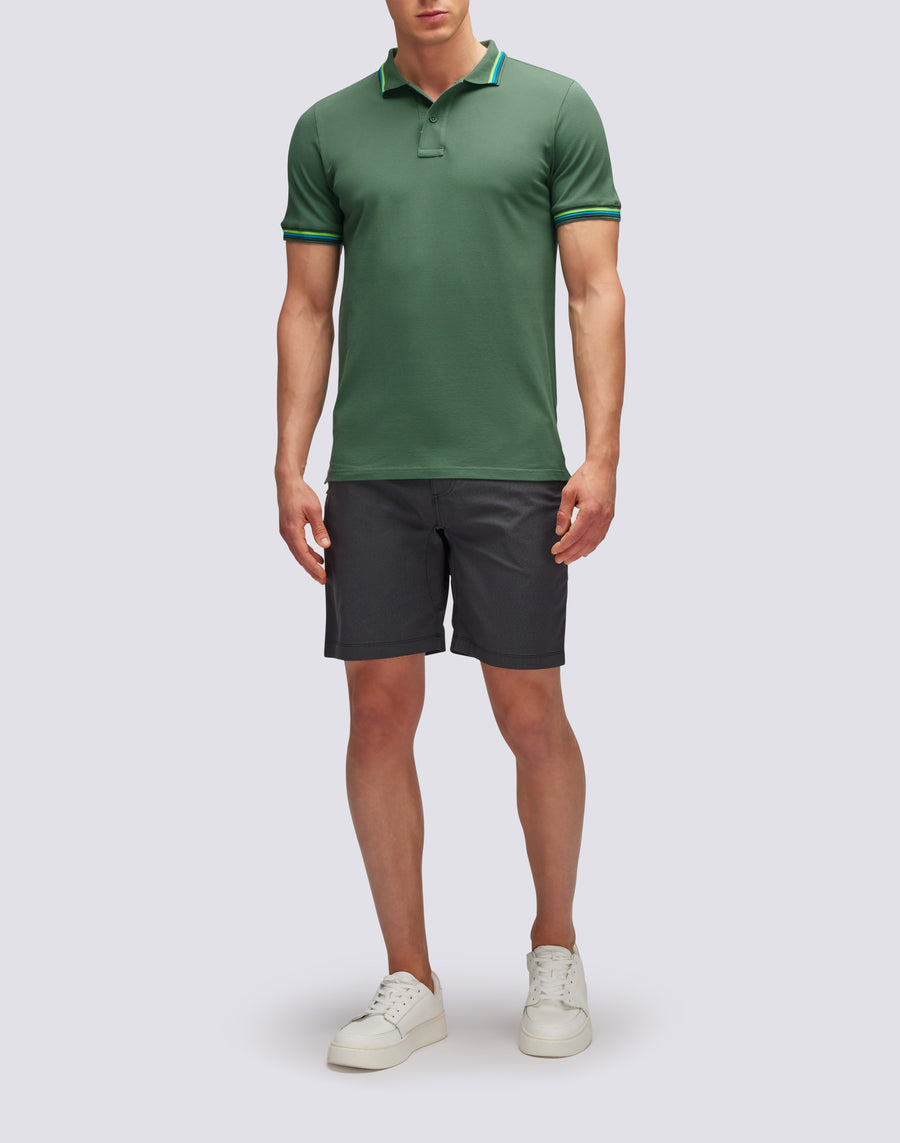 Sundek POLO BRICE IN COTONE PIQUET CON DETTAGLI TRICOLOR m779plj6500-a1601 Convenienza