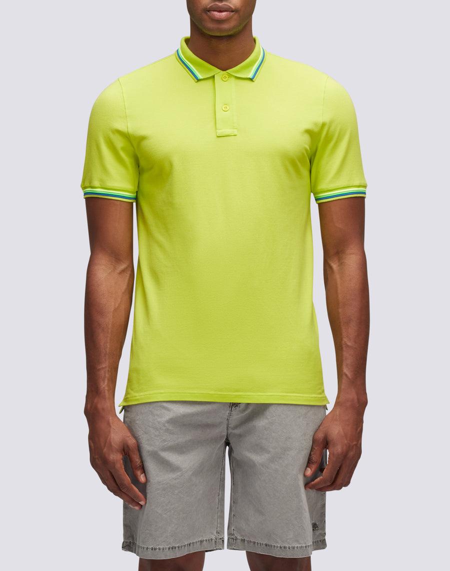 Sundek POLO BRICE IN COTONE PIQUET CON DETTAGLI TRICOLOR m779plj6500-69101 Offerta