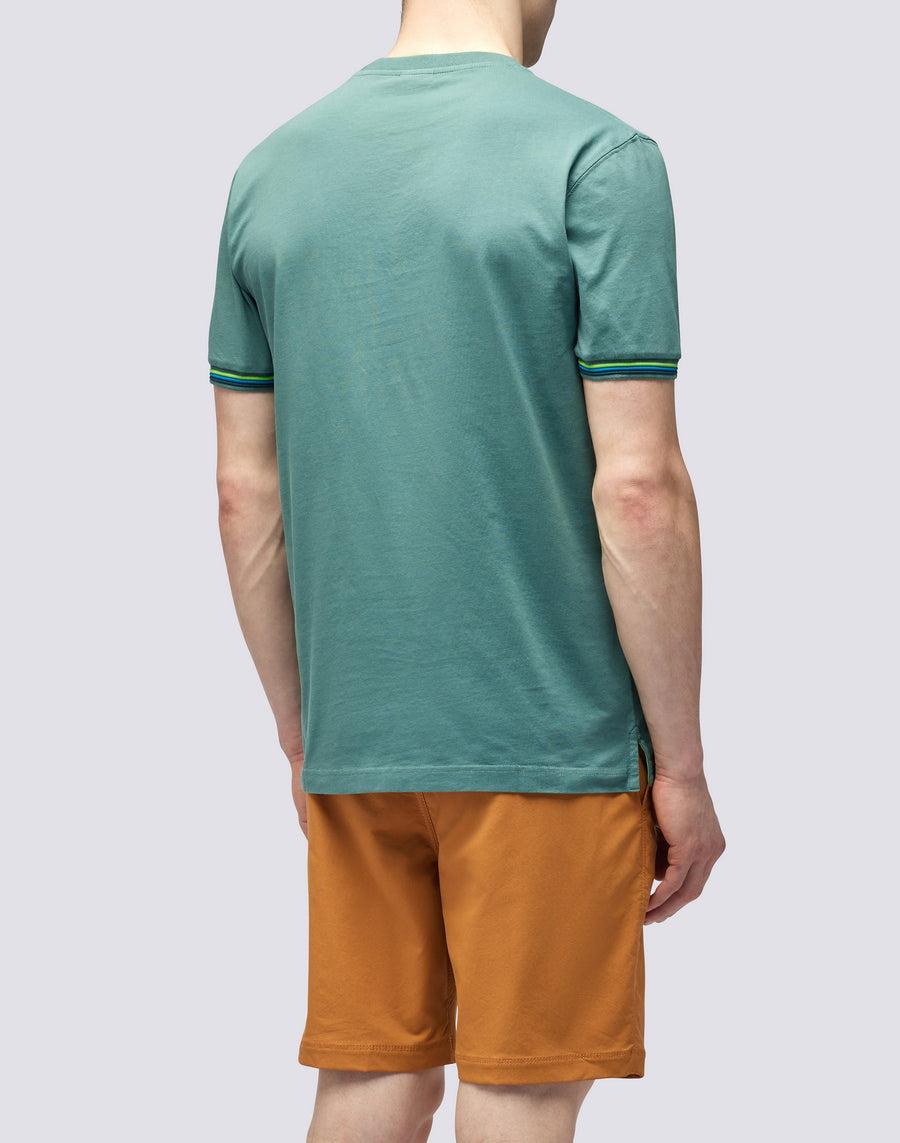 Sundek T-SHIRT FINN GIROCOLLO CON TASCHINO m775tej7800-a1601 In Linea