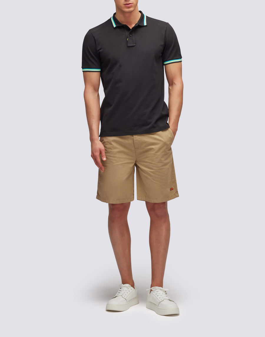 Sundek polo brice in cotone piquet con dettagli tricolor M779PLJ6500-00435 Promozione