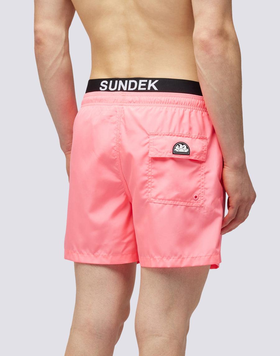 Sundek COSTUME DA BAGNO CORTO VITA ELASTICATA LIGHT POLY m721bdp0300-94801 Vendita Calda
