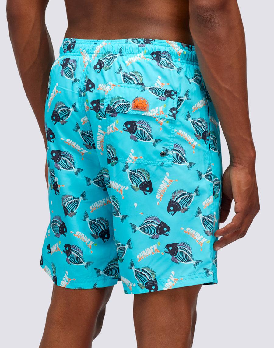 Sundek COSTUME SURFANHA PRINT m717bdrt4ua-052ua In Linea