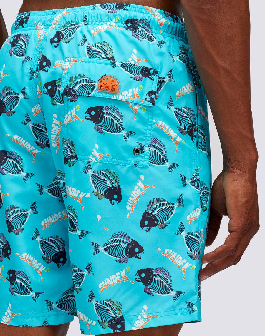 Sundek COSTUME SURFANHA PRINT m717bdrt4ua-052ua In Linea