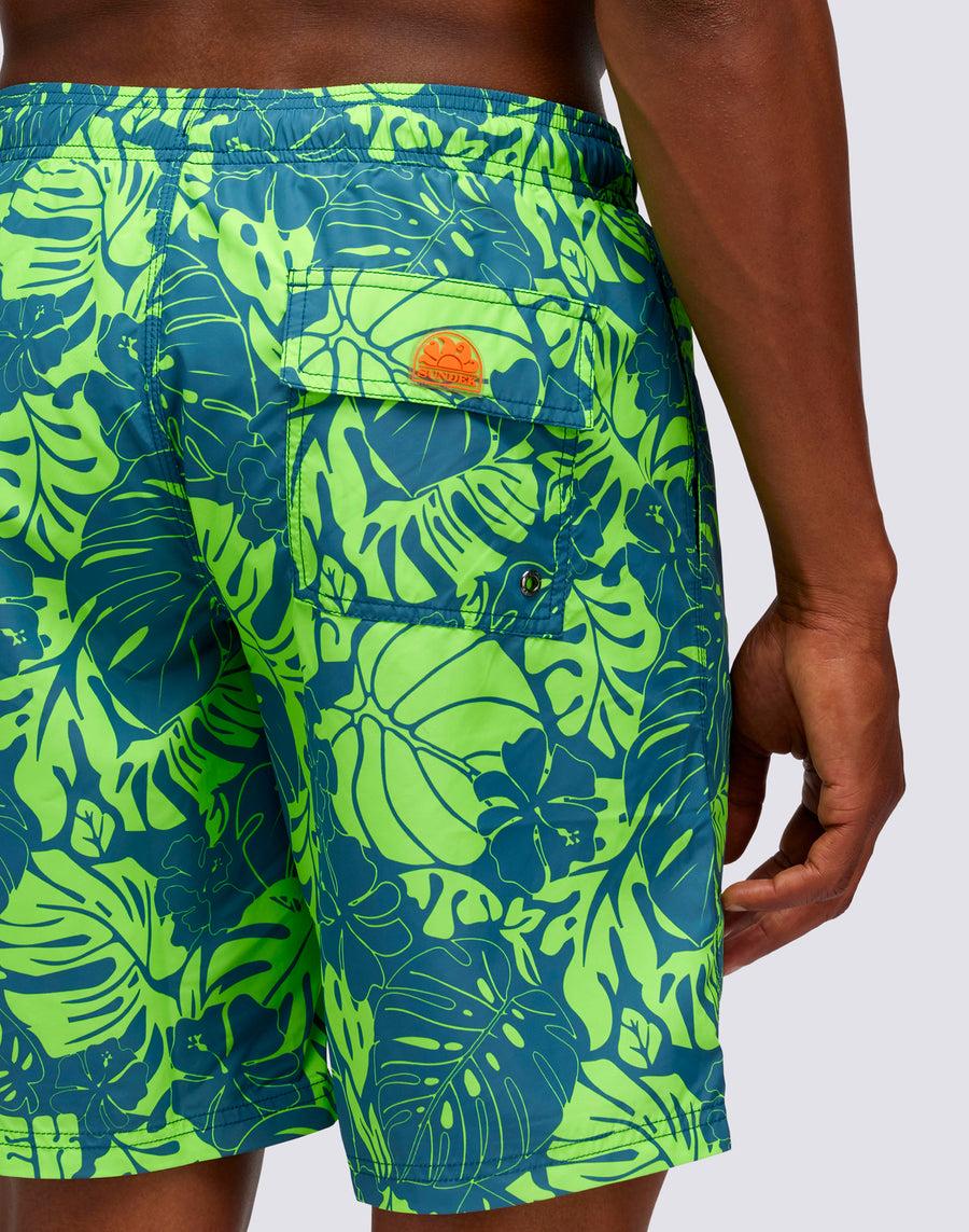 Sundek BOARDSHORT STAMPA LEAF POWER m717bdrt42l-a342l Soddisfazione Garantita