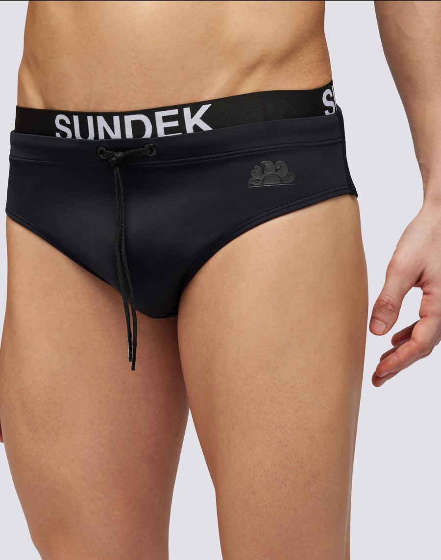 Sundek SLIP CON ELASTICO LOGO m309ssl3000-00401 Economico