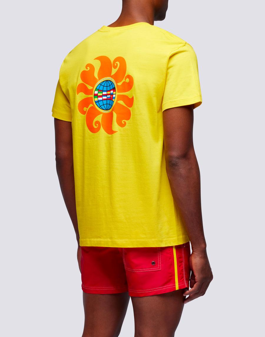 Sundek t-shirt uomo in cotone capsule flag m669tesj500-00700 Hotsell