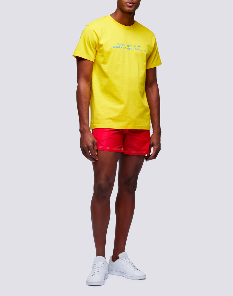 Sundek t-shirt uomo in cotone capsule flag m669tesj500-00700 Hotsell