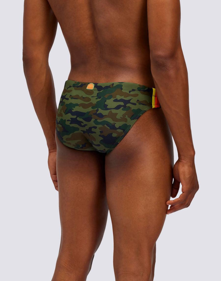 Sundek SLIP MARE CAMOU m284ssly753-63953 Vendite Flash