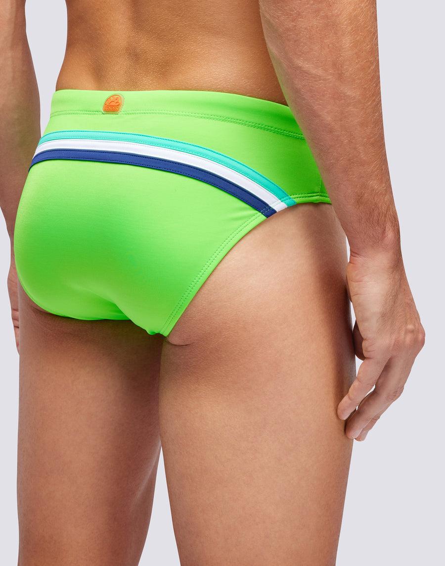 Sundek SLIP MARE CON ARCOBALENO m306ssl3000-a3501 Spedizione Gratuita