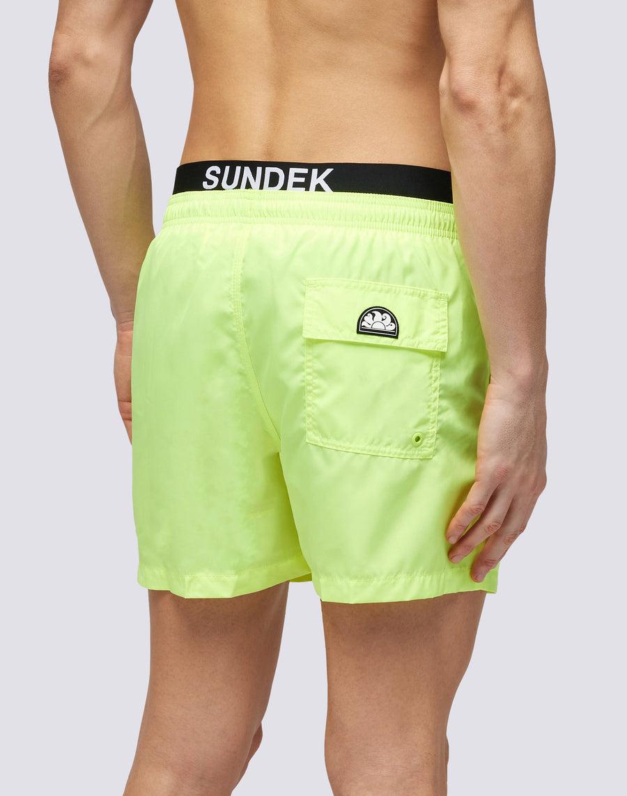 Sundek COSTUME DA BAGNO CORTO VITA ELASTICATA LIGHT POLY m721bdp0300-23001 Sconto