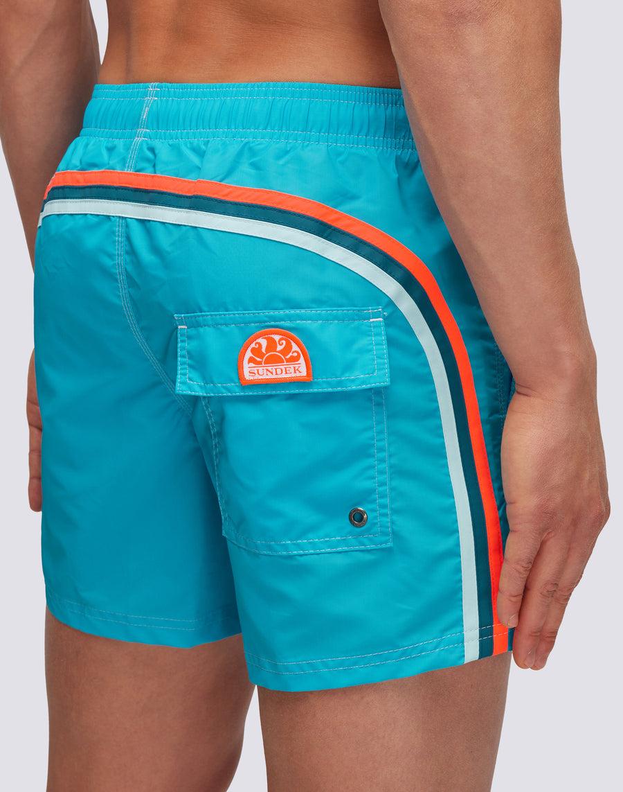 Sundek COSTUME DA BAGNO CORTO VITA ELASTICATA ICONIC TAFFETA Vendita calda